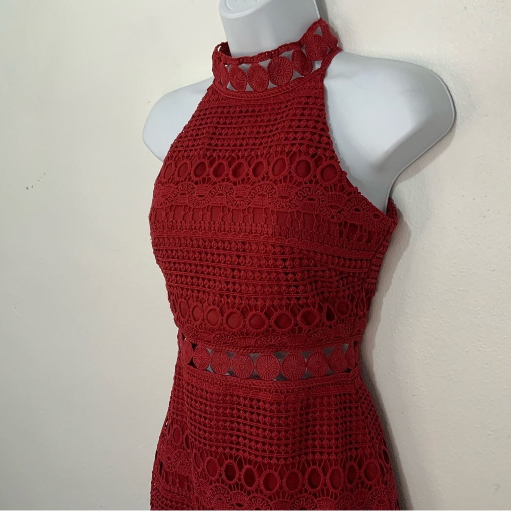 Two Sisters Lace Rivers Mini Dress - Picture 2 of 9